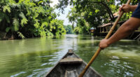 Near Hanoi, Visitors Paddle Through A ‘Mini Mekong Delta’ - Báo VietNamNet