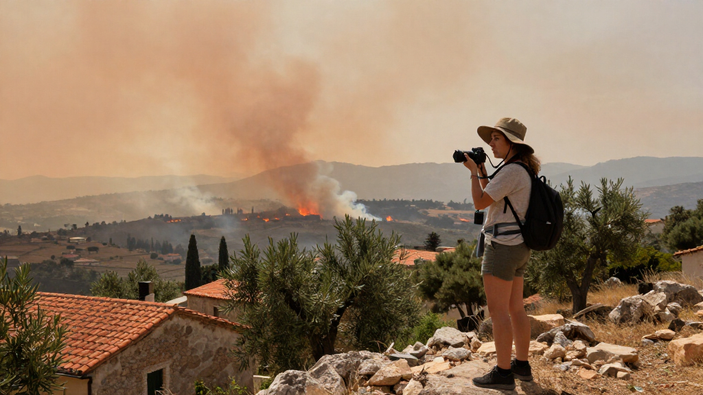 Wildfires Threaten Homes Across Sicily, Italy